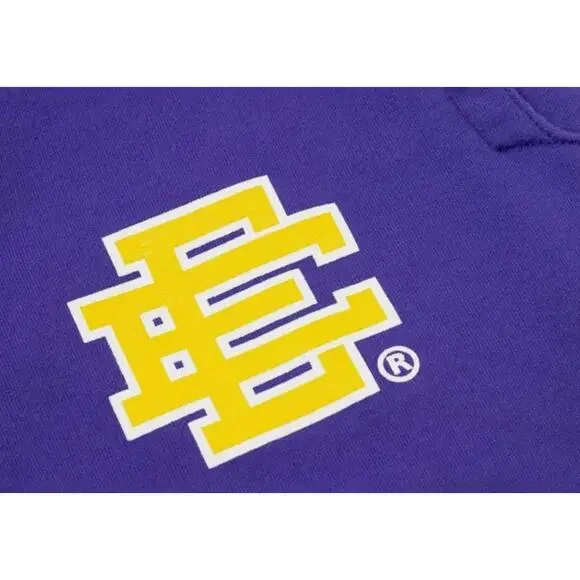 Eric Emanuel Men's Purple EE Logo Sweatpants (FW21) - Small